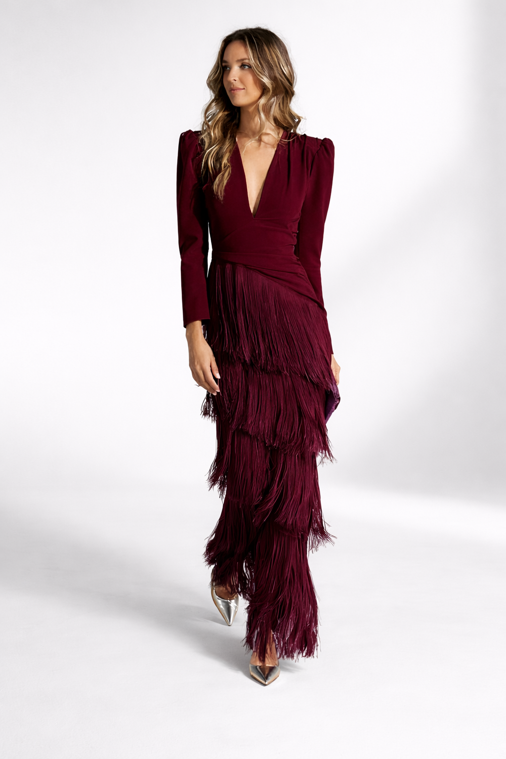 Anna-Berg | Fringe Elegant Dress