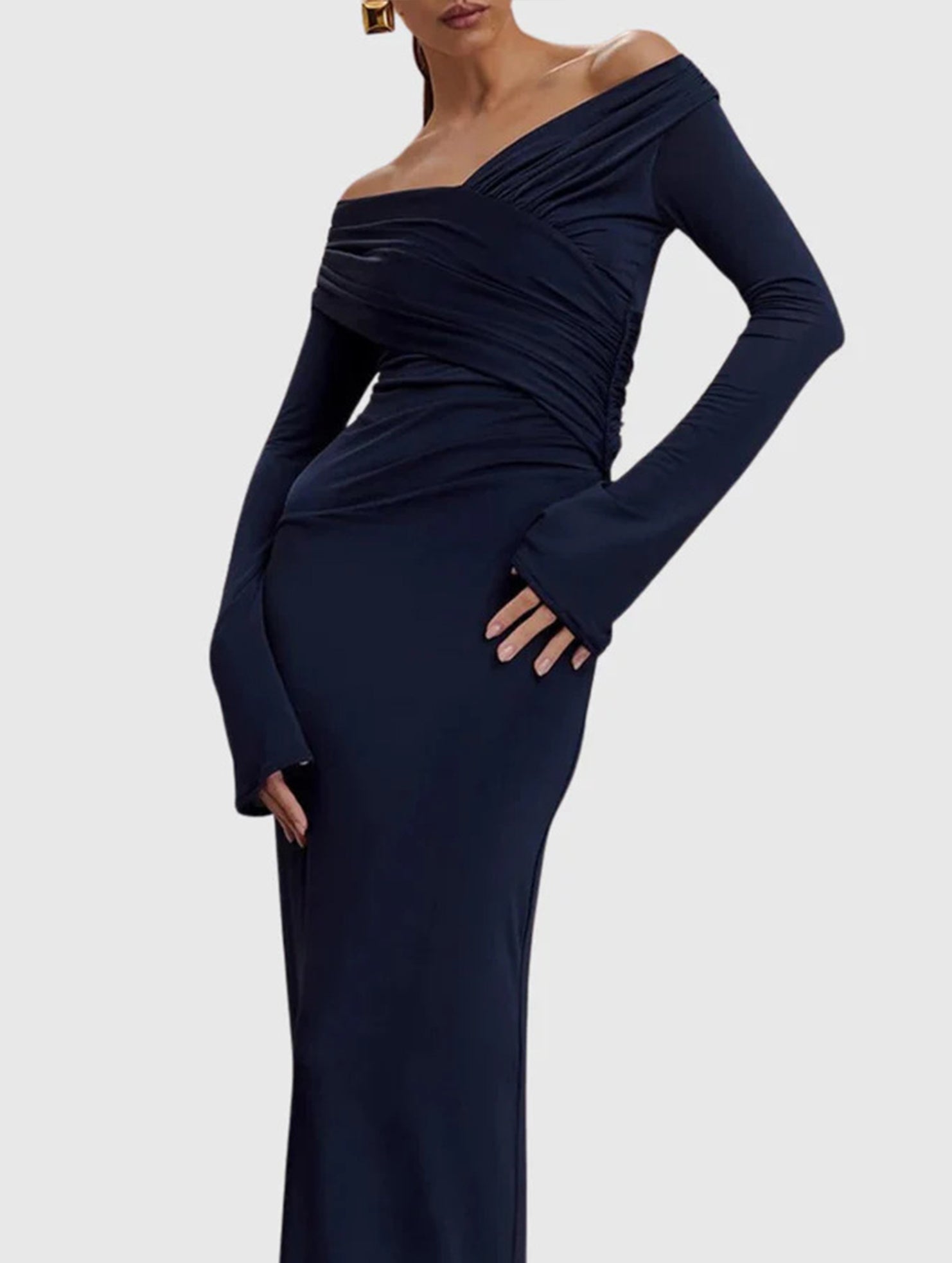 Anna-Berg | One Shoulder Bodycon Evening Dress