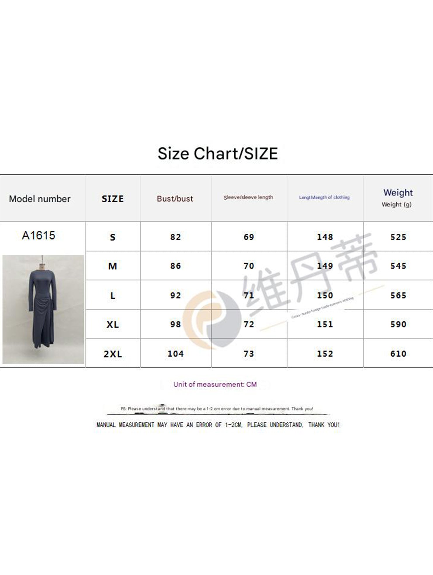 Anna-Berg | Solid Wrap Style Knot Long Dress