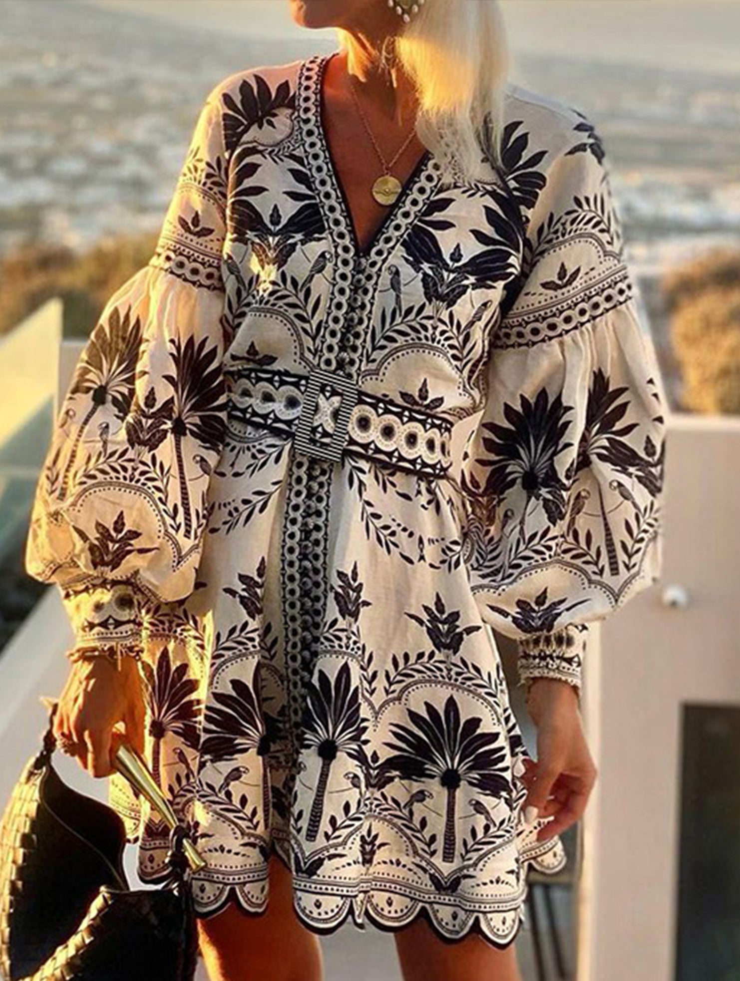 Anna-Berg | Printed Beach Dress