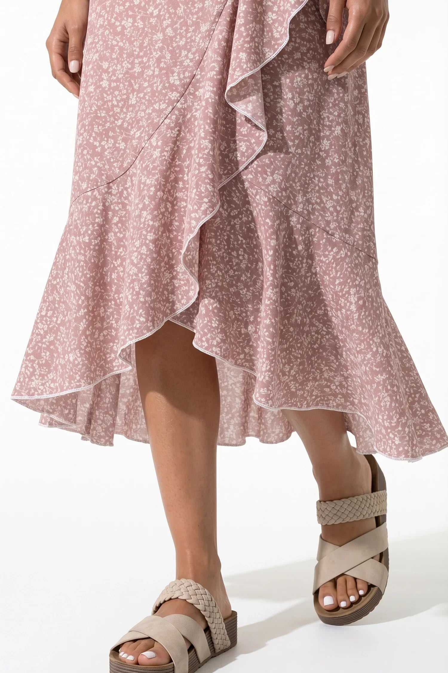 Anna-Berg | Floral A-Line Casual Summer Dress