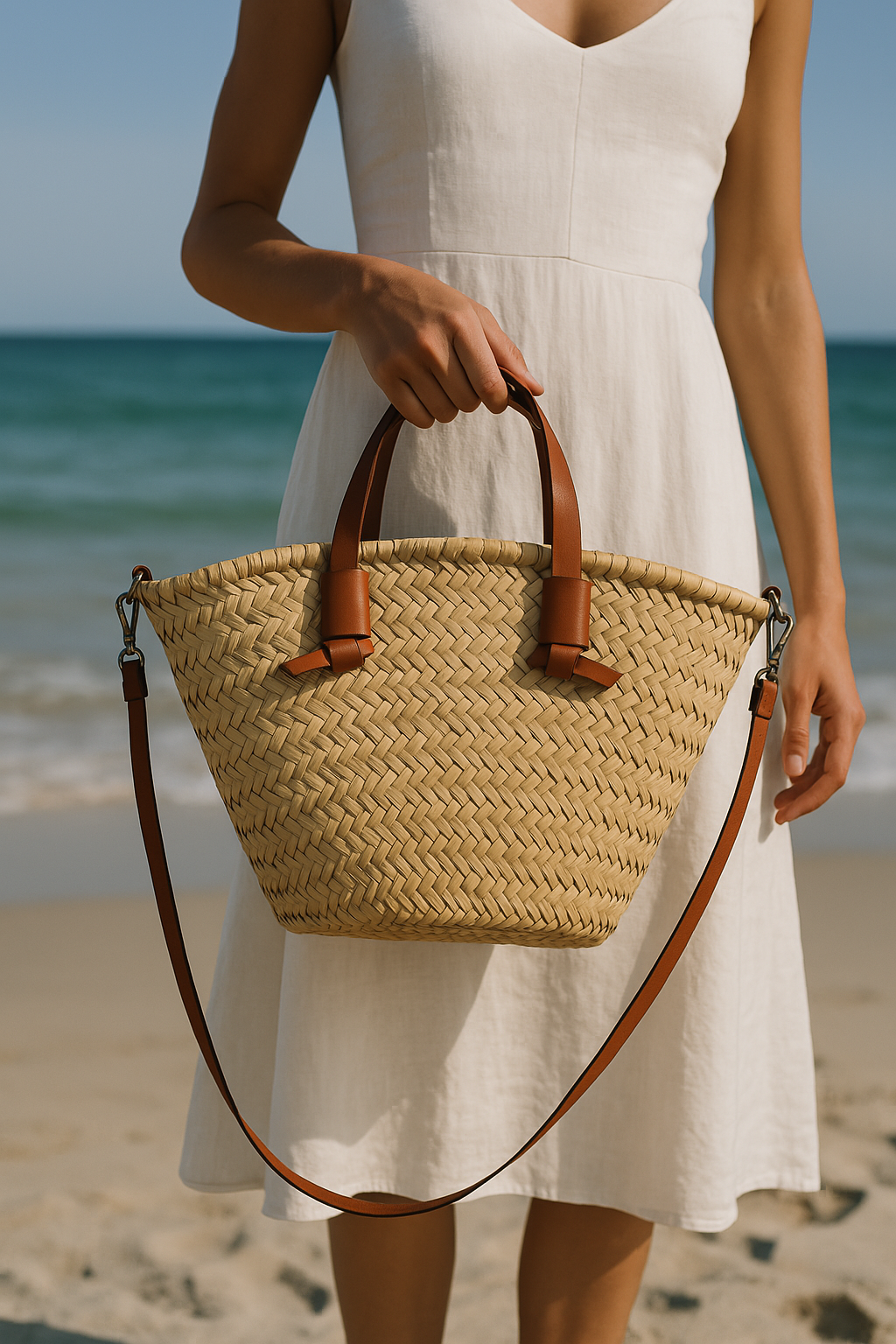 Anna-Berg | Straw Tote