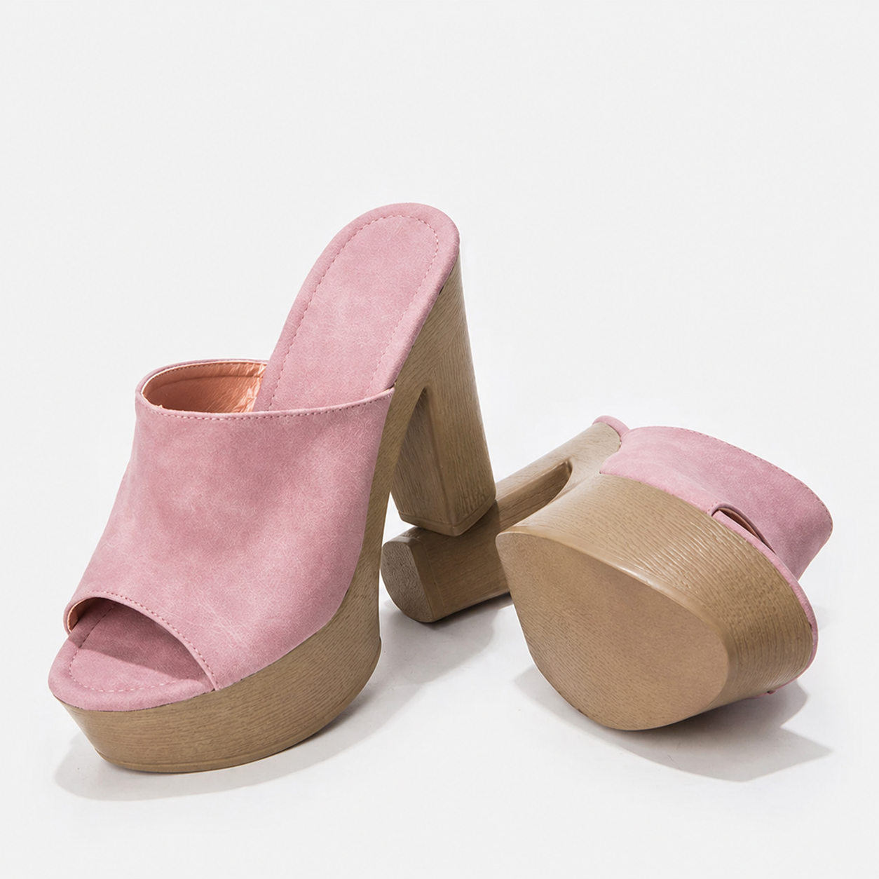 Anna-Berg | Chic Platform Flat Sandals for a Polished Look