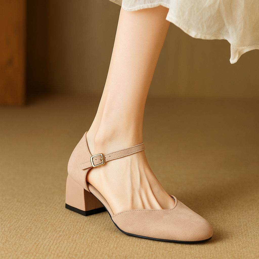 Anna-Berg | Block Heel Mules