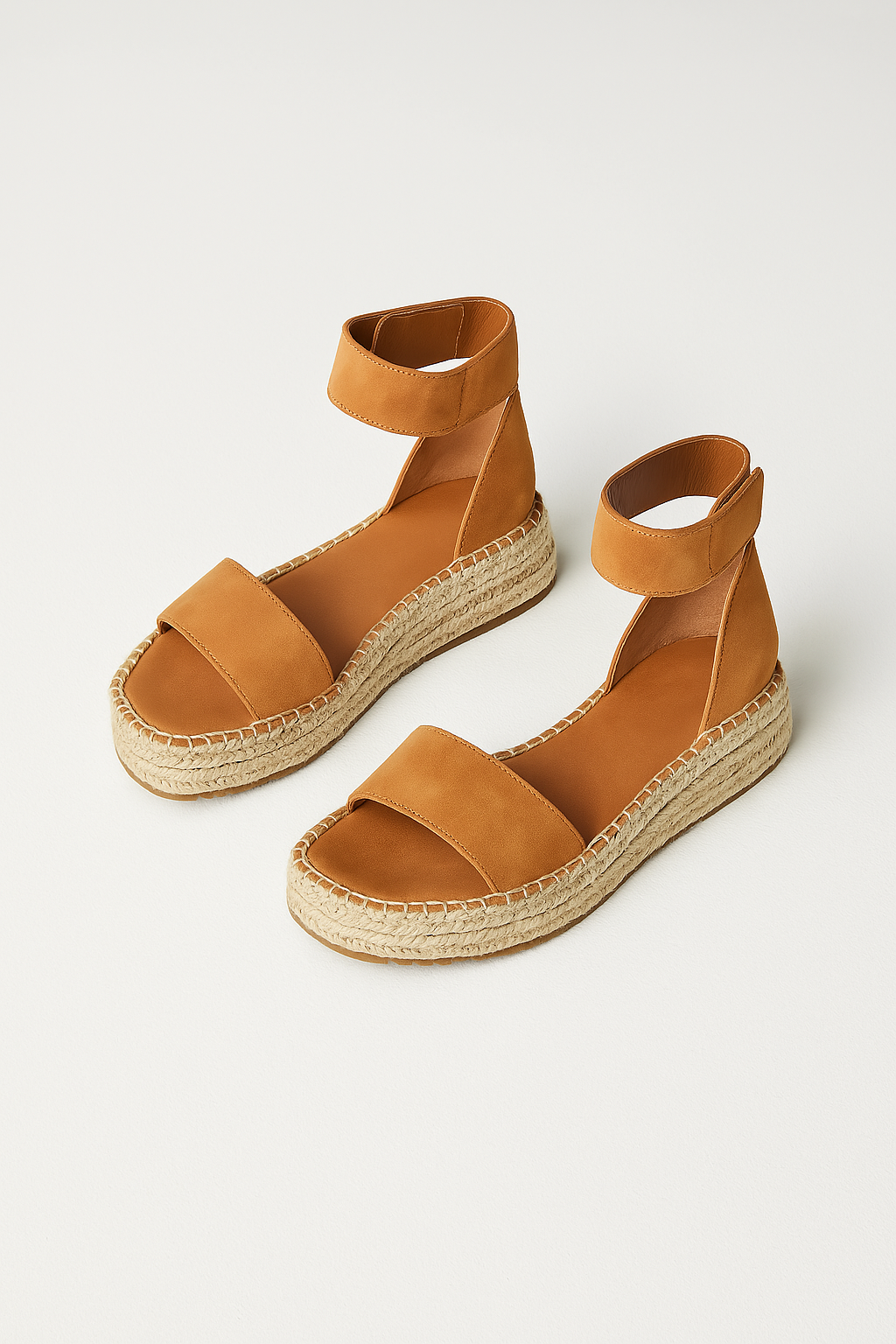 Anna-Berg | Black Ankle-Strap Leather Sandals