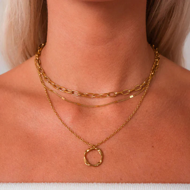 Gold Vintage Collar Necklace
