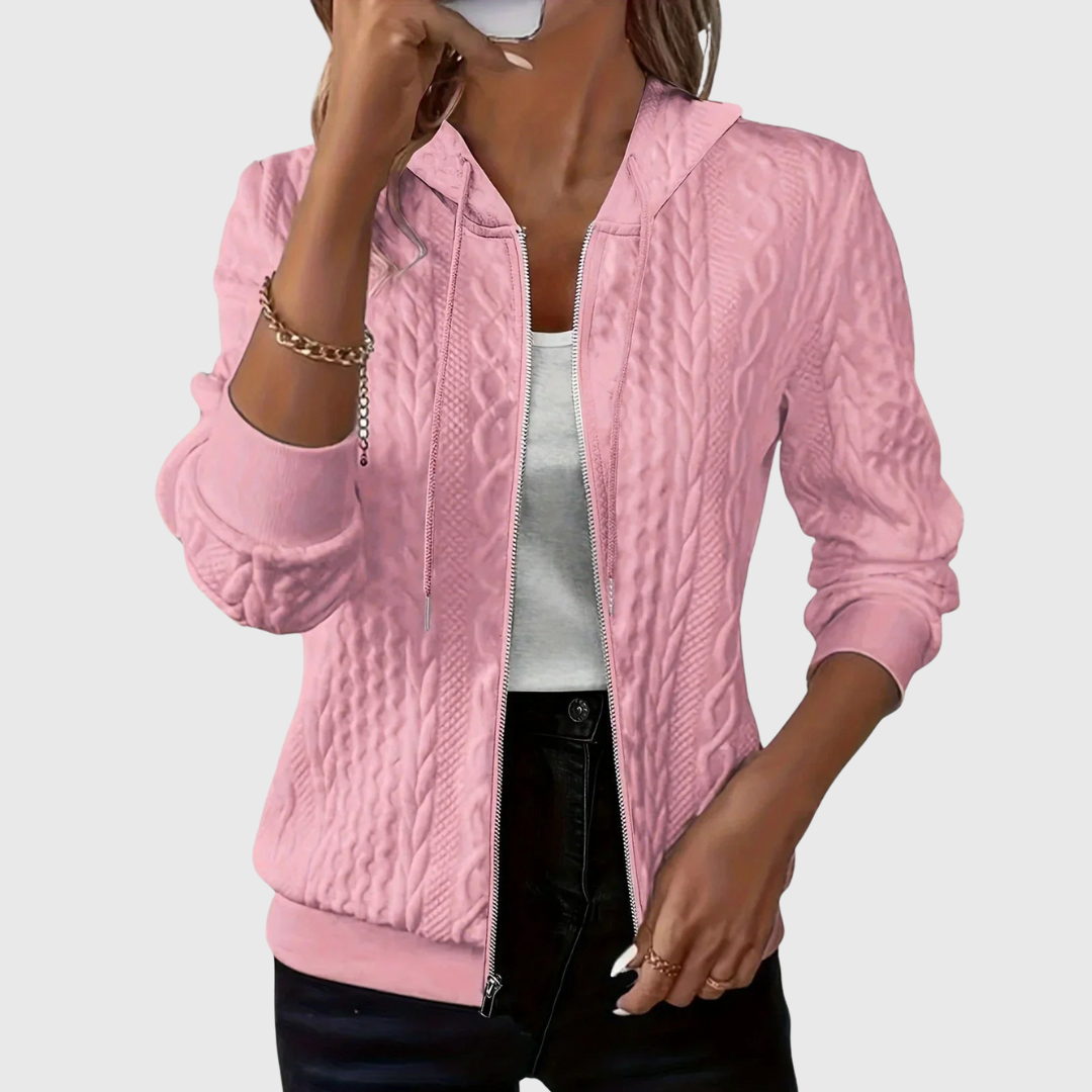 Anna-Berg | Hoodie with Zipper