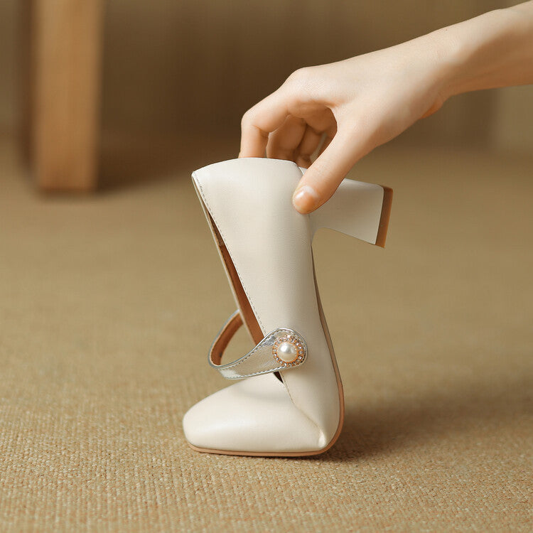 Anna-Berg | Block Heel Mules