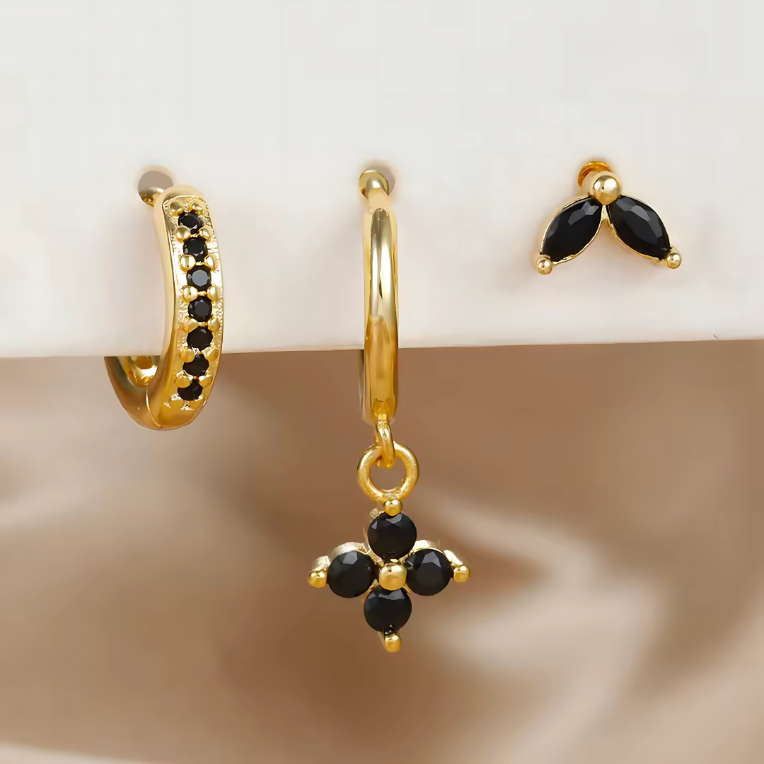 Hazel - Olivia Piercing Set – Effortless Edge, All-Day Comfort