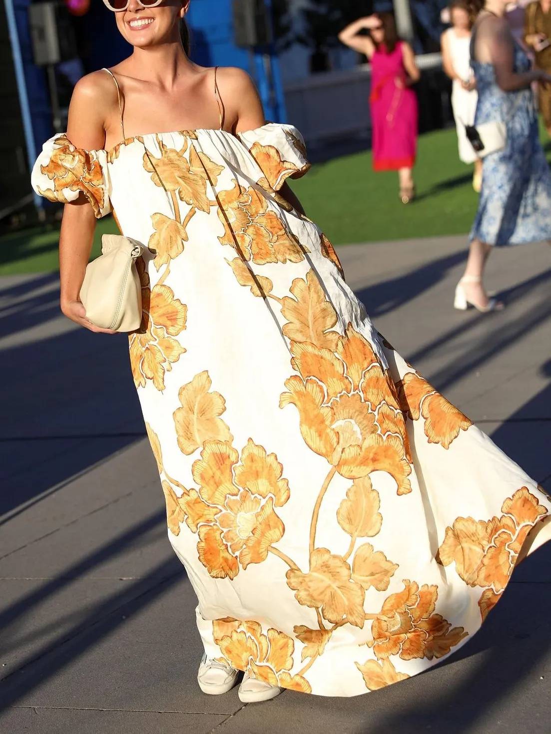 Anna-Berg | Floral Print Sling Dress