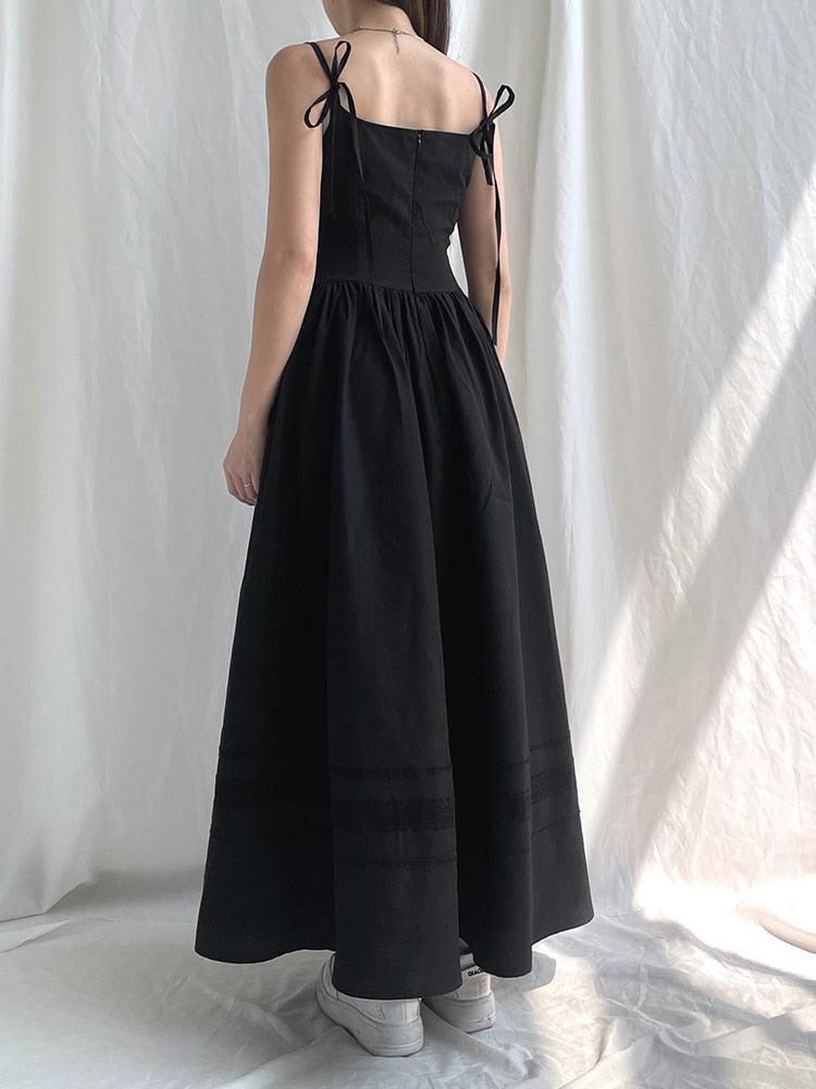 Anna-Berg | Goth Strap Dress