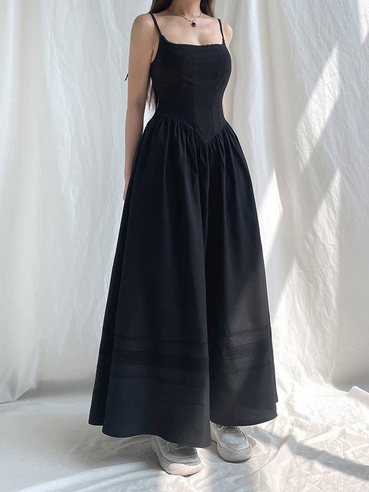 Anna-Berg | Goth Strap Dress
