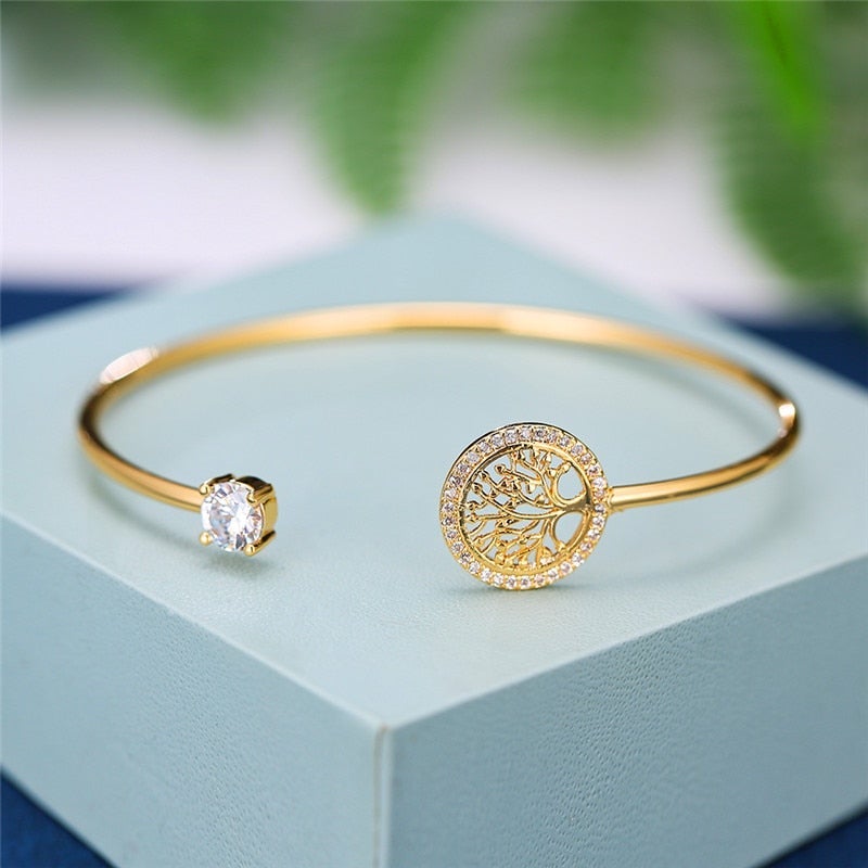 Adjustable Bracelet with the Tree of Life