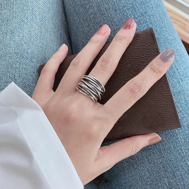 Adjustable Silver Ring