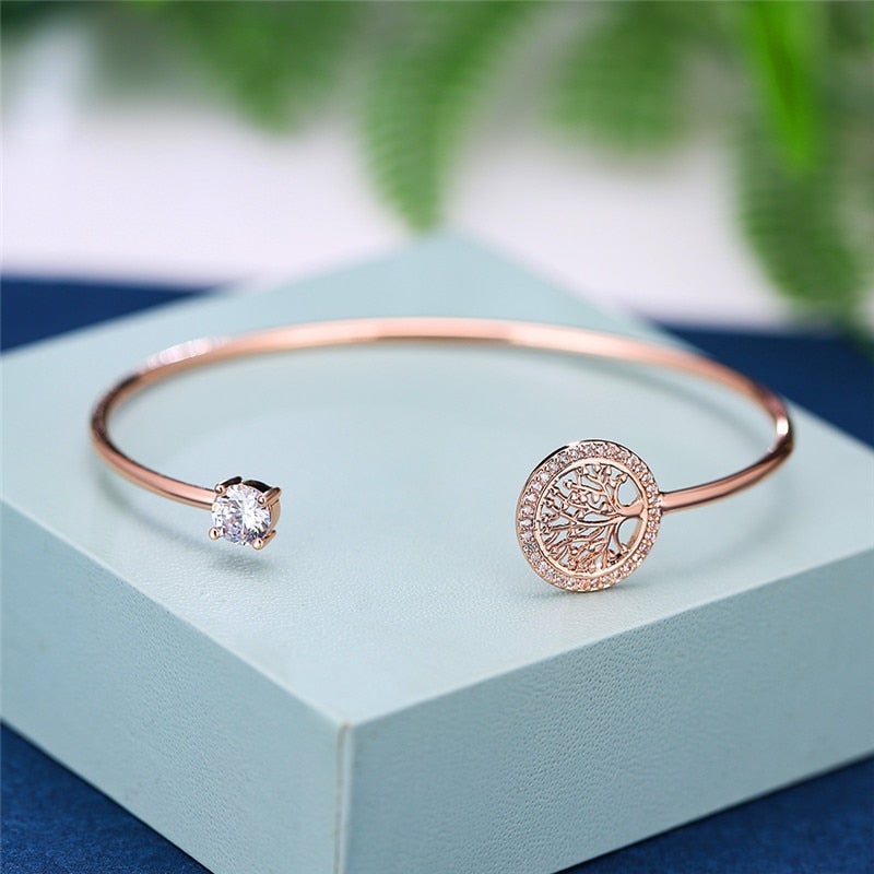 Adjustable Bracelet with the Tree of Life