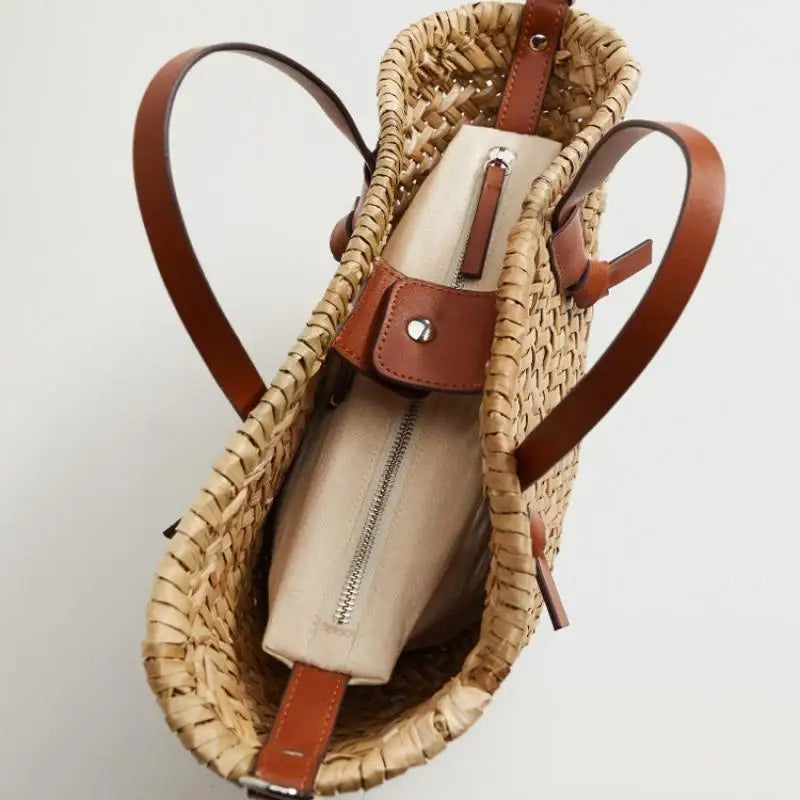 Anna-Berg | Straw Tote