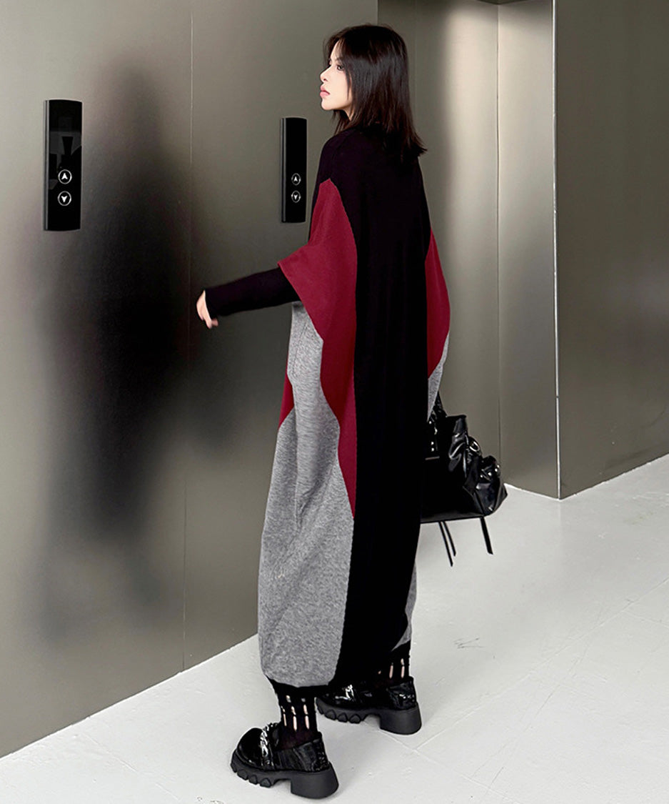 Anna-Berg | Panel Knit Long Dress