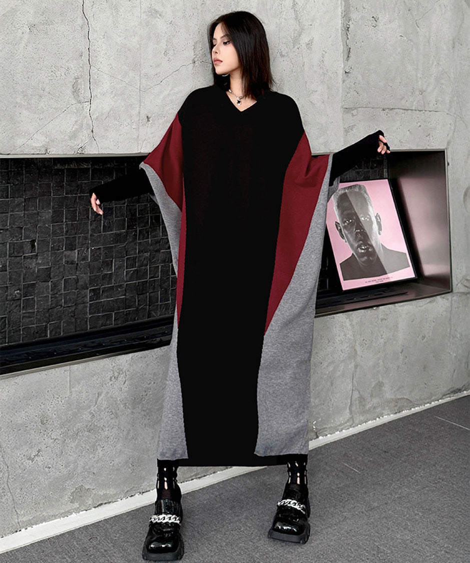 Anna-Berg | Panel Knit Long Dress