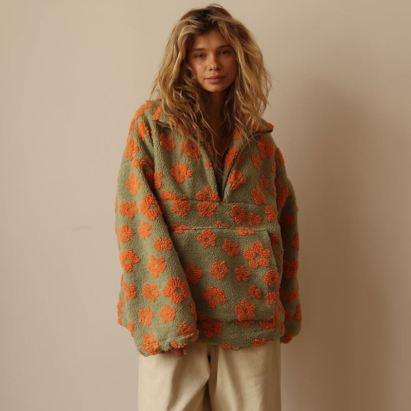 Anna-Berg | Long Sleeve Fleece Hoodie