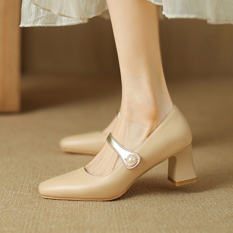 Anna-Berg | Block Heel Mules