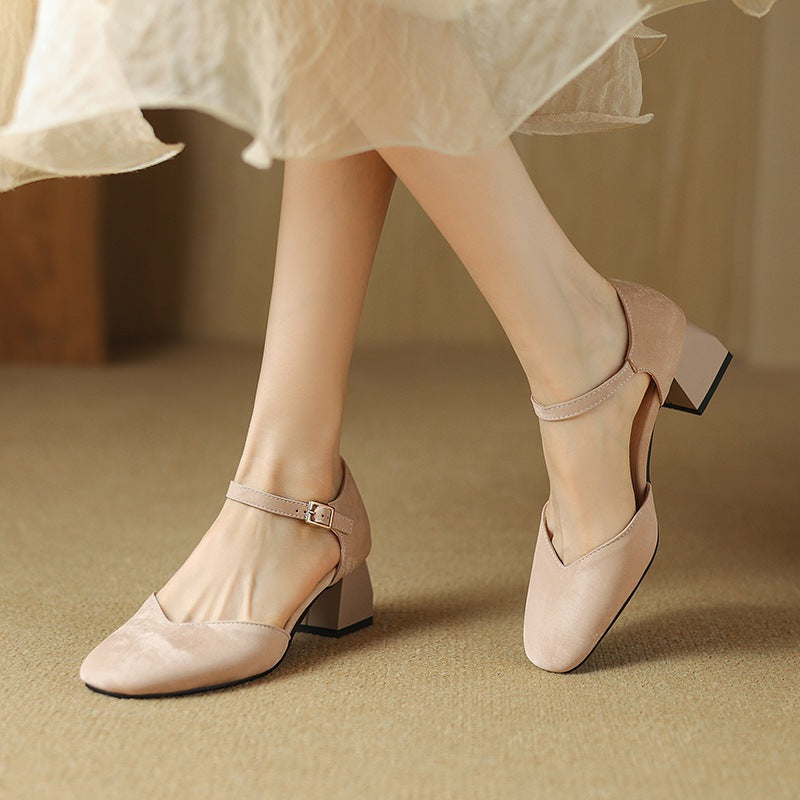 Anna-Berg | Block Heel Mules