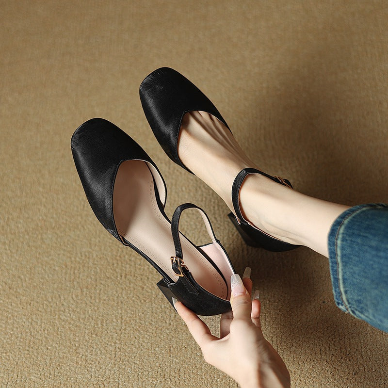 Anna-Berg | Block Heel Mules