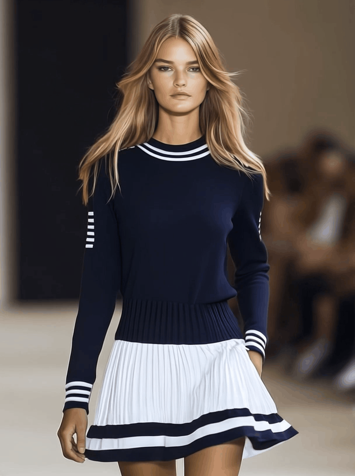 Anna-Berg | Navy Blue Dress