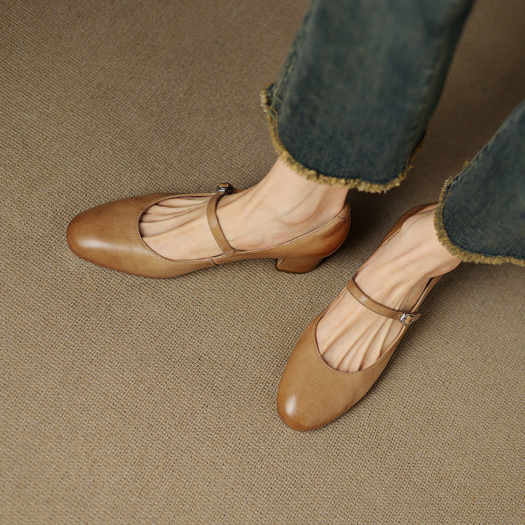 Anna-Berg | Genuine Leather Pumps