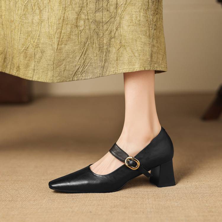Anna-Berg | Genuine Leather Heels