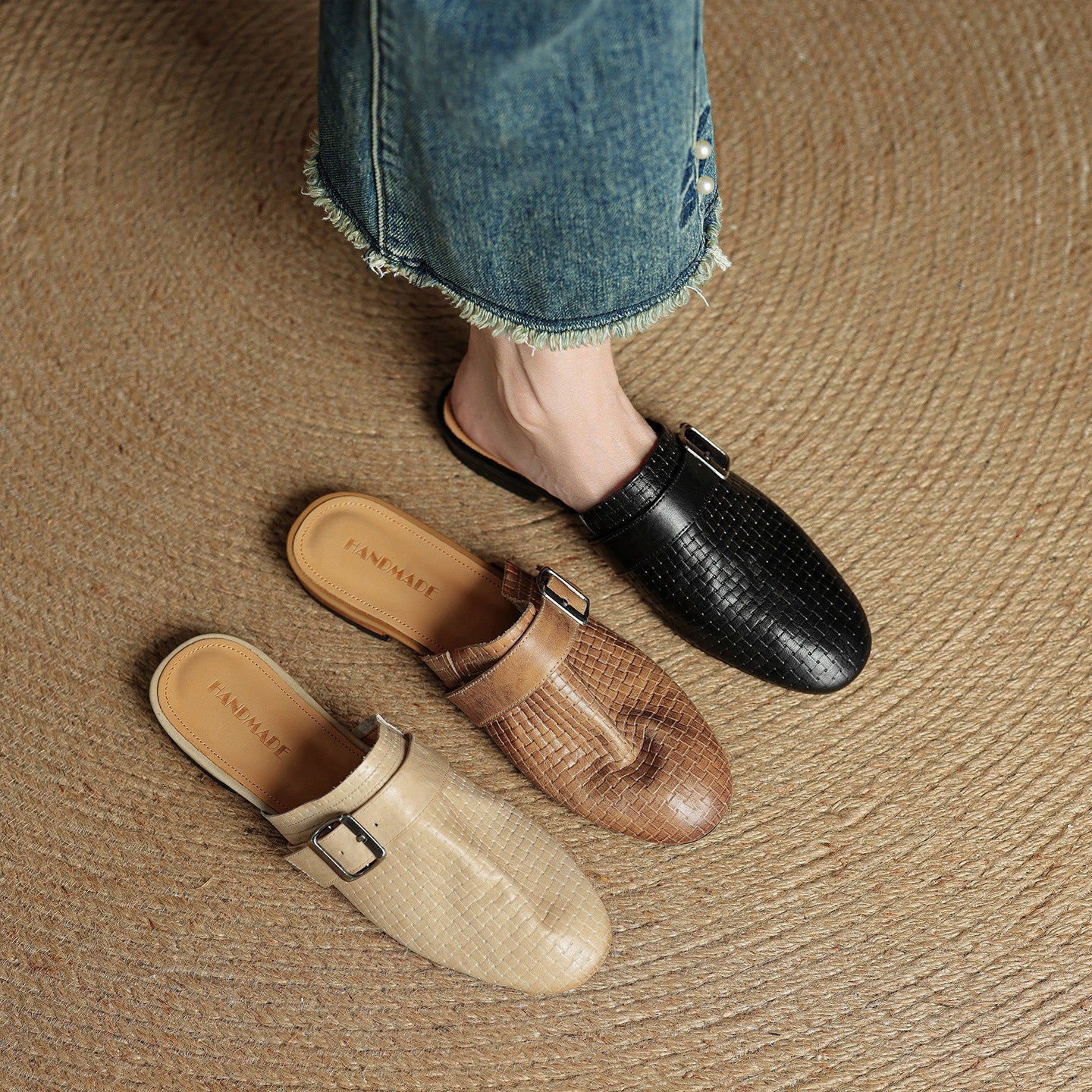 Anna-Berg | Genuine Leather Mules