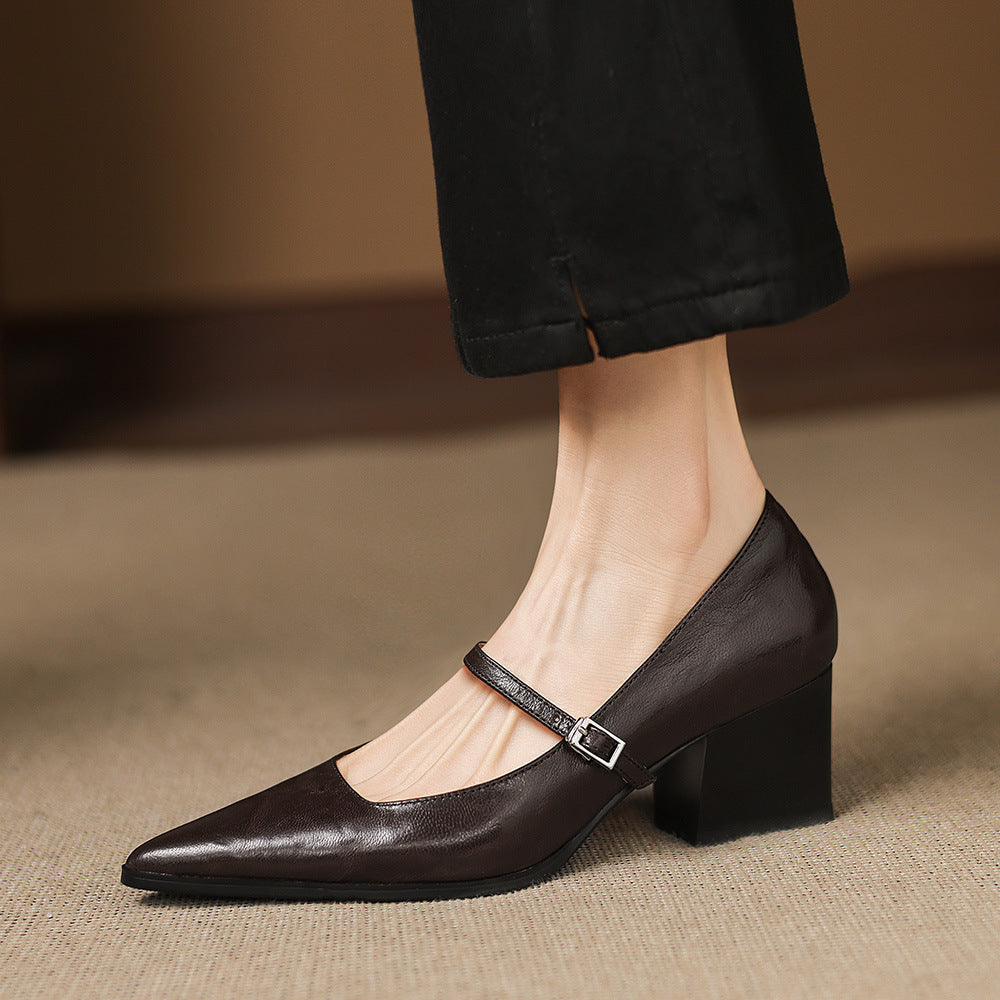 Anna-Berg | Genuine Leather Heels
