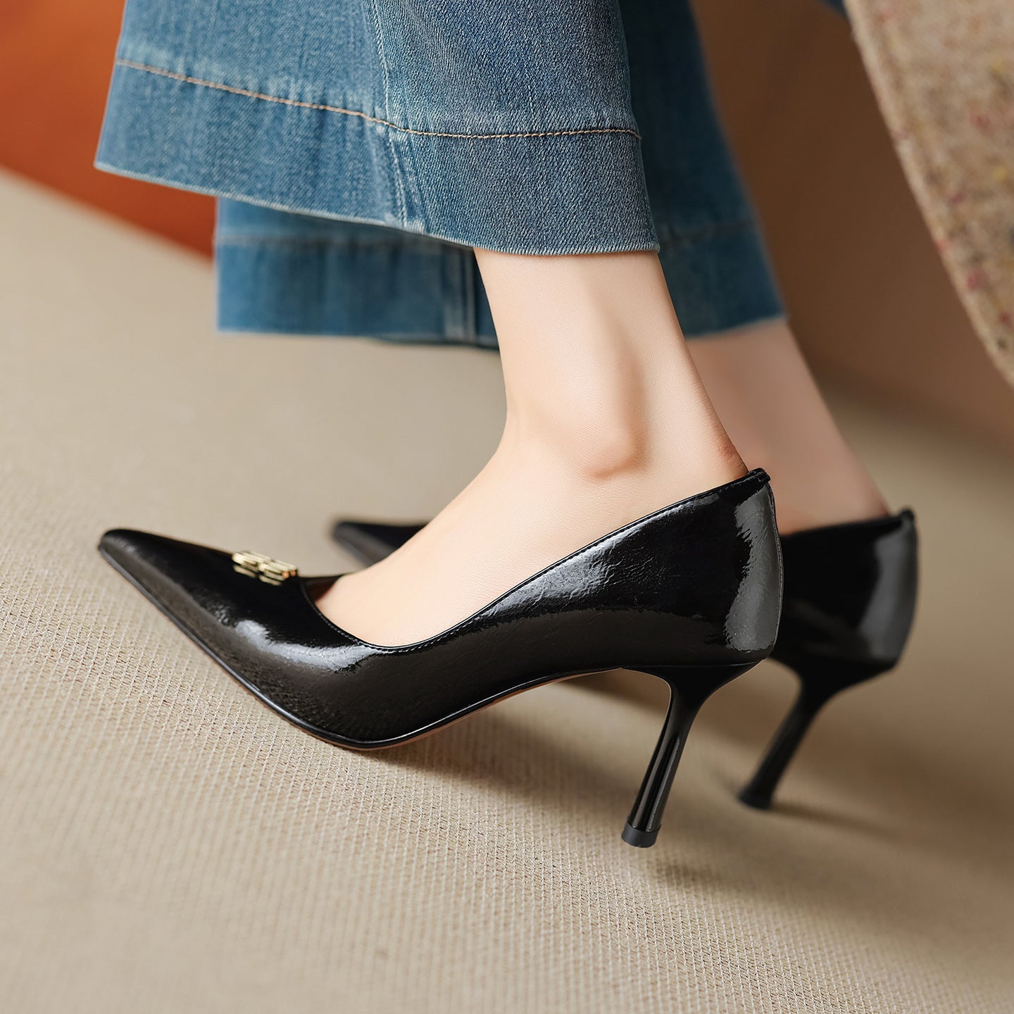 Anna-Berg | Leather Heels