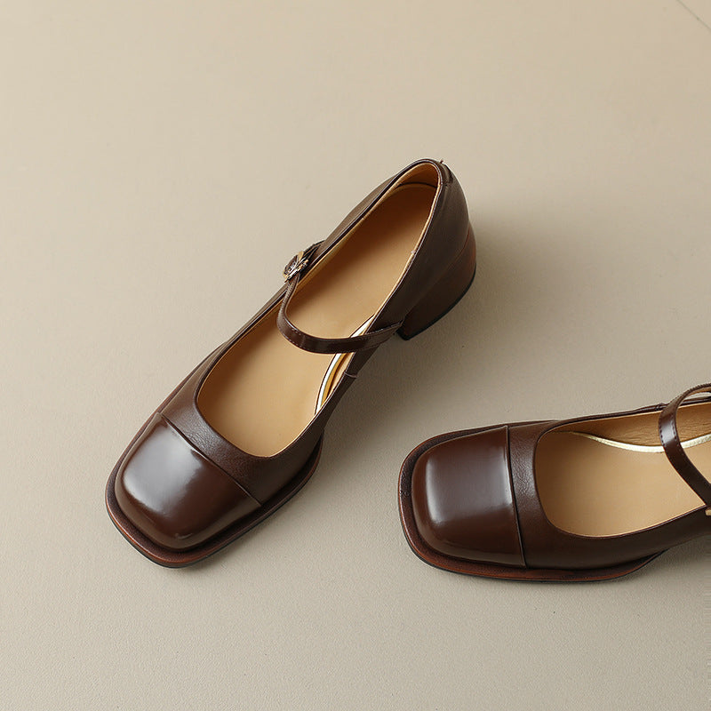 Anna-Berg | Genuine Leather Heels