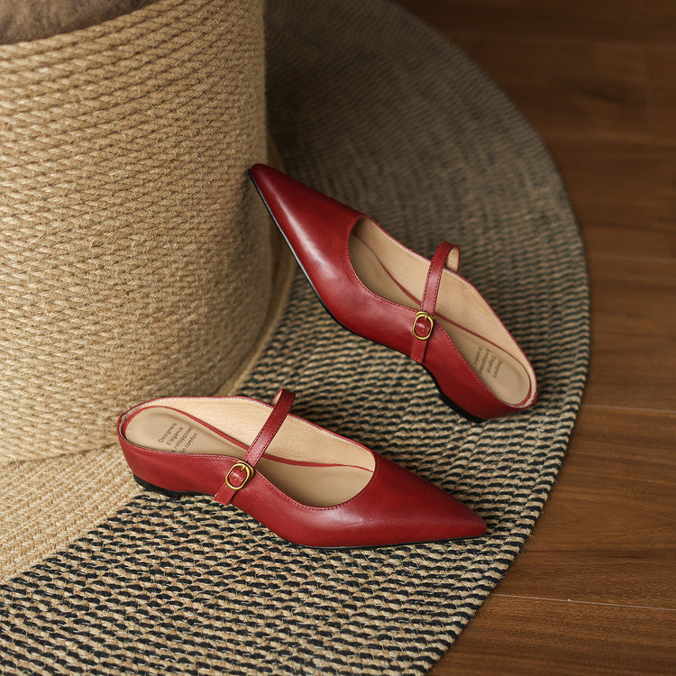 Anna-Berg | Genuine Leather Mules