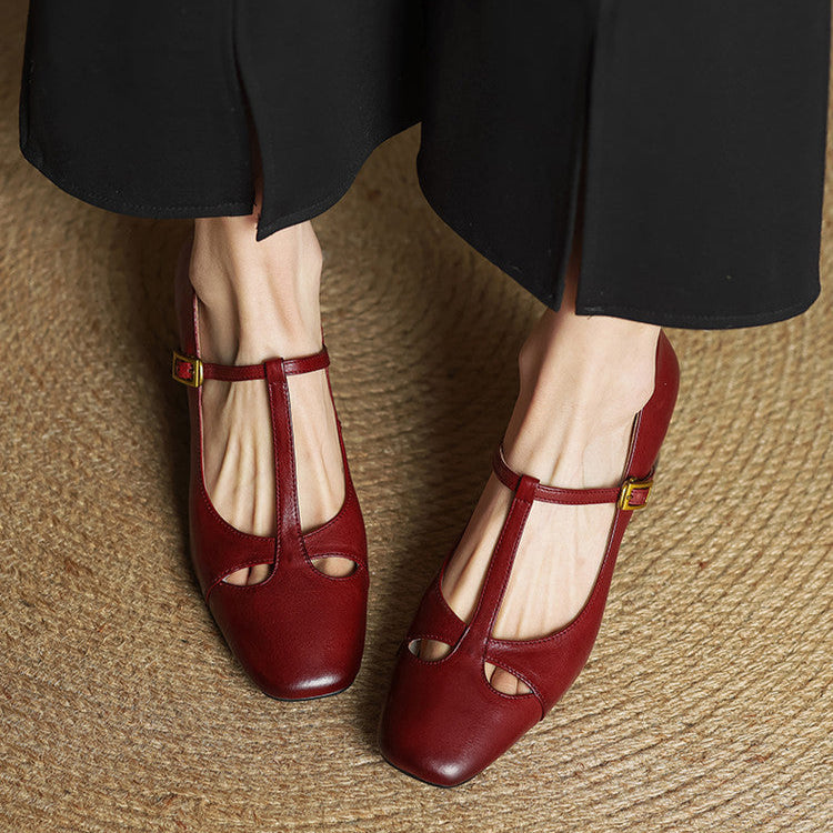 Anna-Berg | Genuine Leather Heels