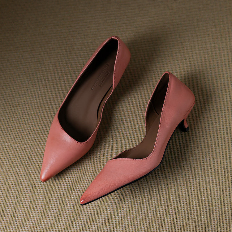 Anna-Berg | Leather Heels