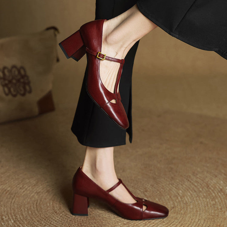 Anna-Berg | Genuine Leather Heels