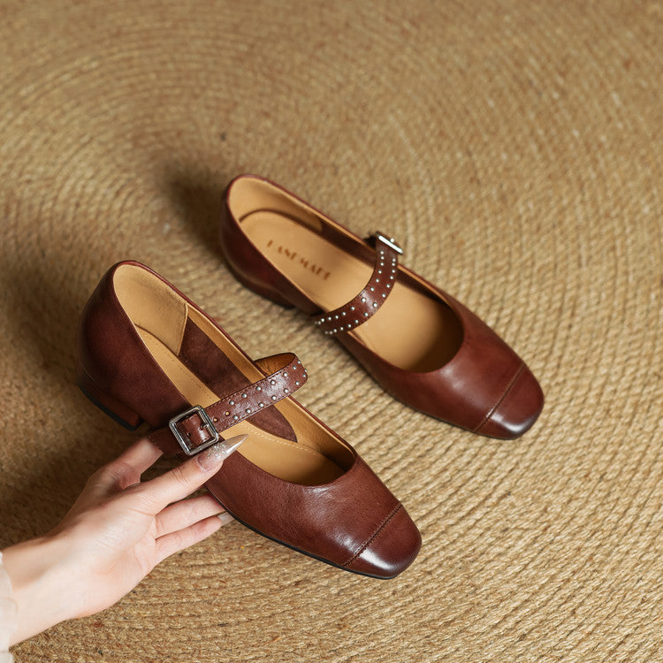 Anna-Berg | Genuine Leather Heels