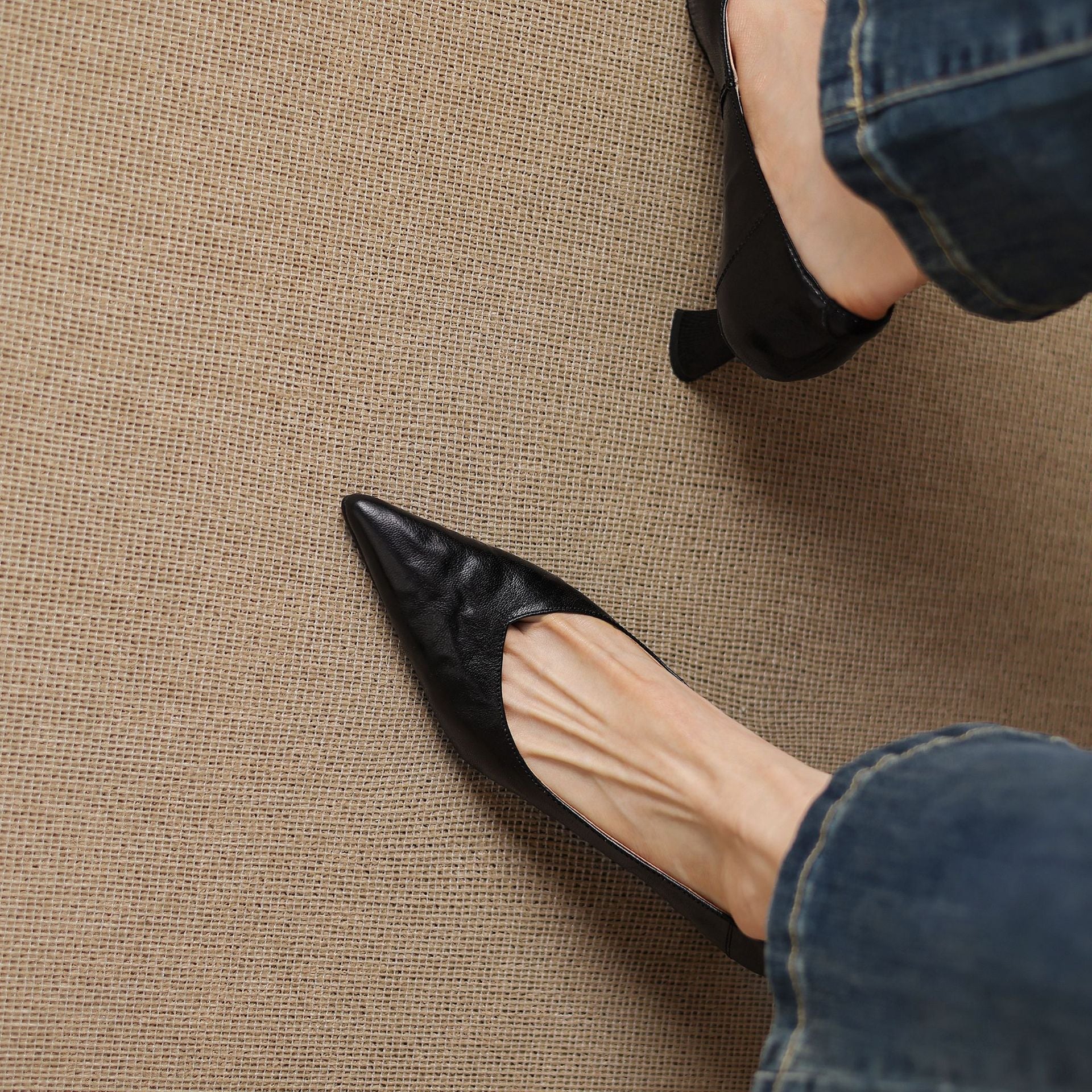 Anna-Berg | Genuine Leather Heels