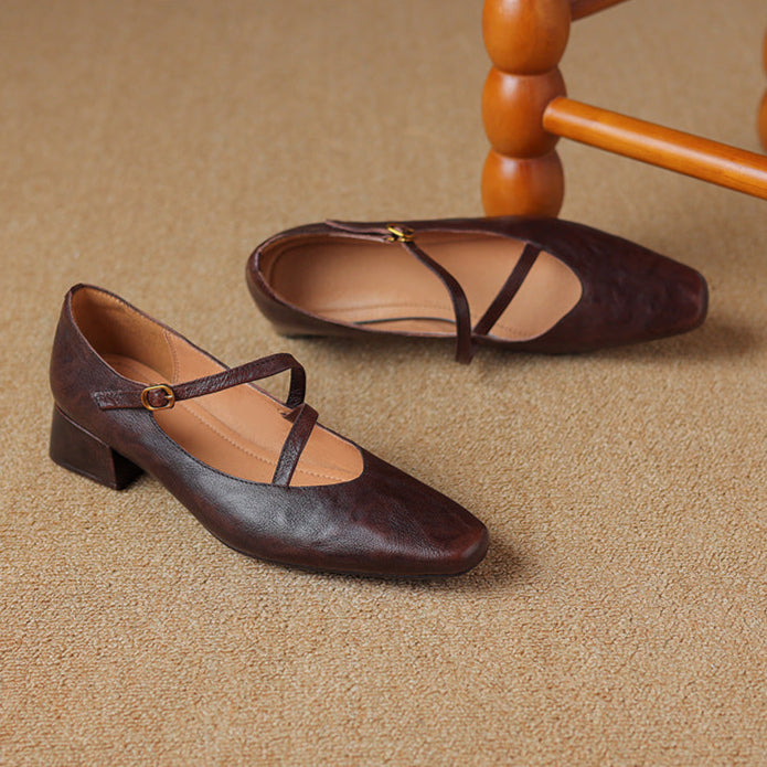 Anna-Berg | Genuine Leather Heels