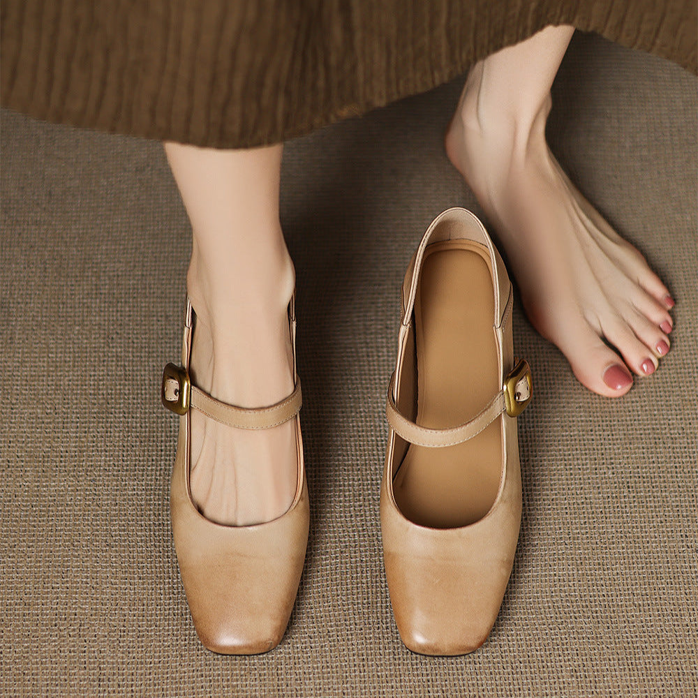Anna-Berg | Genuine Leather Heels