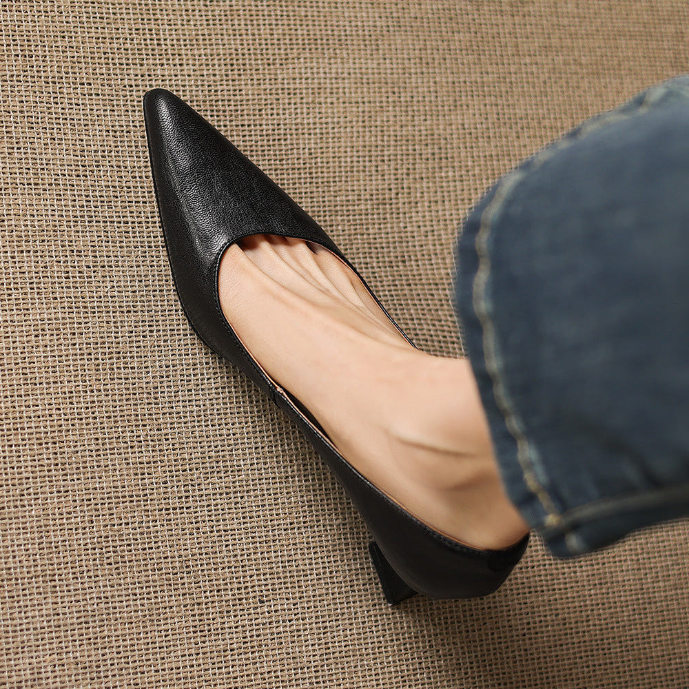 Anna-Berg | Genuine Leather Heels