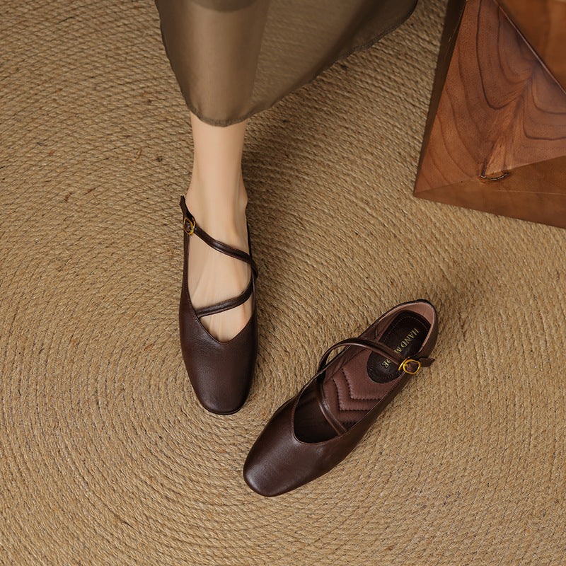 Anna-Berg | Genuine Leather Flats