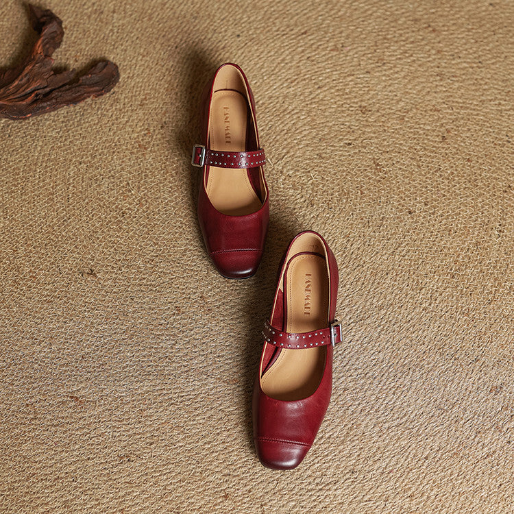 Anna-Berg | Genuine Leather Heels