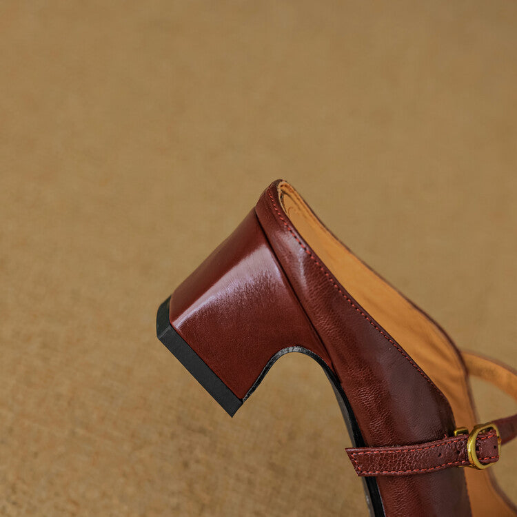 Anna-Berg | Genuine Leather Mules