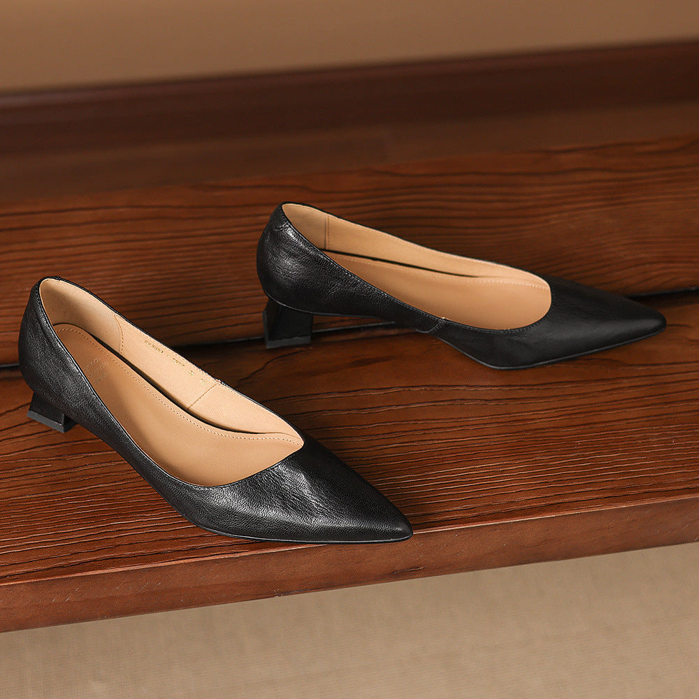 Anna-Berg | Genuine Leather Heels