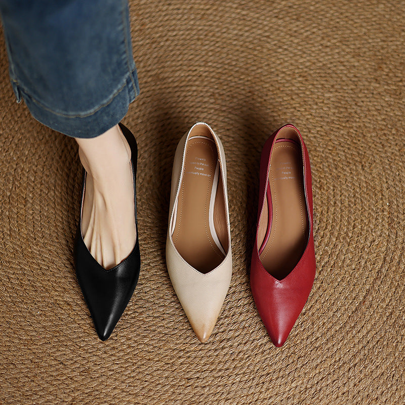 Anna-Berg | Genuine Leather Heels