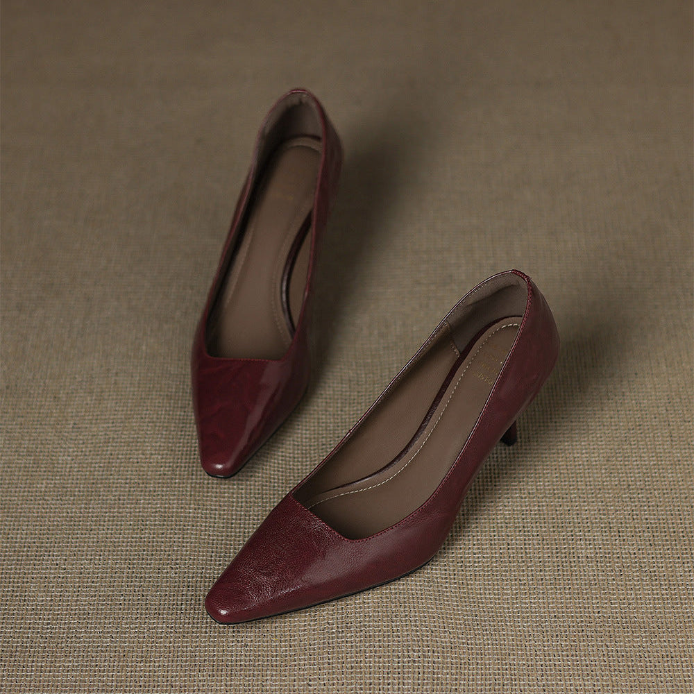 Anna-Berg | Genuine Leather Heels