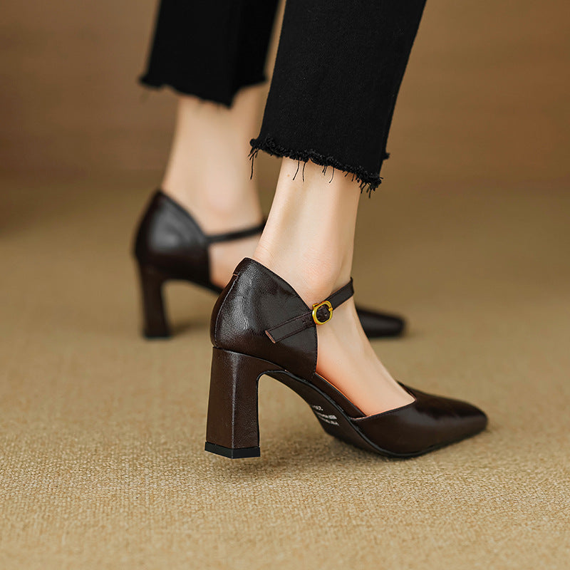 Anna-Berg | Genuine Leather Heels