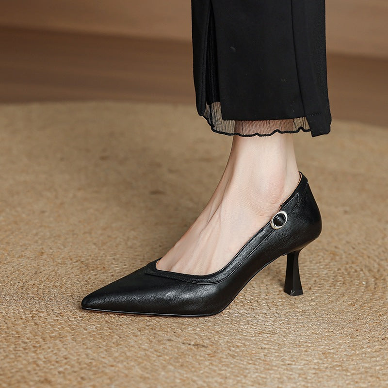 Anna-Berg | Genuine Leather Heels